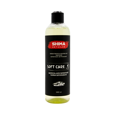 "Shima Detailer Soft Care" Шампунь для первичной мойки 0,5л - фото 4534