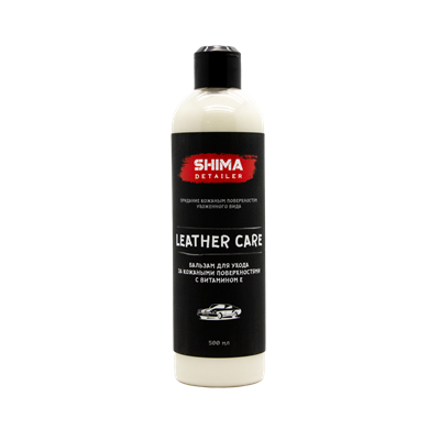 "Shima Detailer Leather Care" Бальзам для ухода за кожей 0,5л. - фото 4589