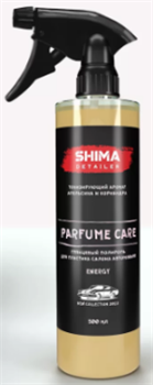 SHIMA DETAILER PARFUME CARE ENERGY Парфюмированный полироль для пластика салона автомобиля 0.5л - фото 8322