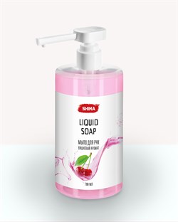 SHIMA "LIQUID SOAP" Мыло жидкое с дозатором (вишневый аромат) 700 мл. - фото 8552