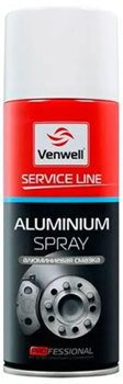 Venwell Алюминиевая смазка Aluminium Spray 400 мл - фото 9166