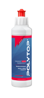 POLYTOP Diamant 5000 Super Cut - Среднеабразивная (одношаговая) полировальная паста (P3000) 250ml - фото 9325